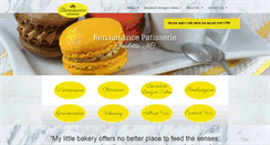 Desktop Screenshot of decadentdesignsbakery.com